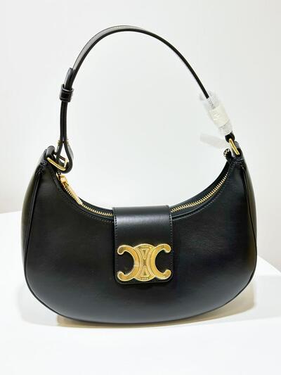 Celine Medium Ava Triomphe Bag Black