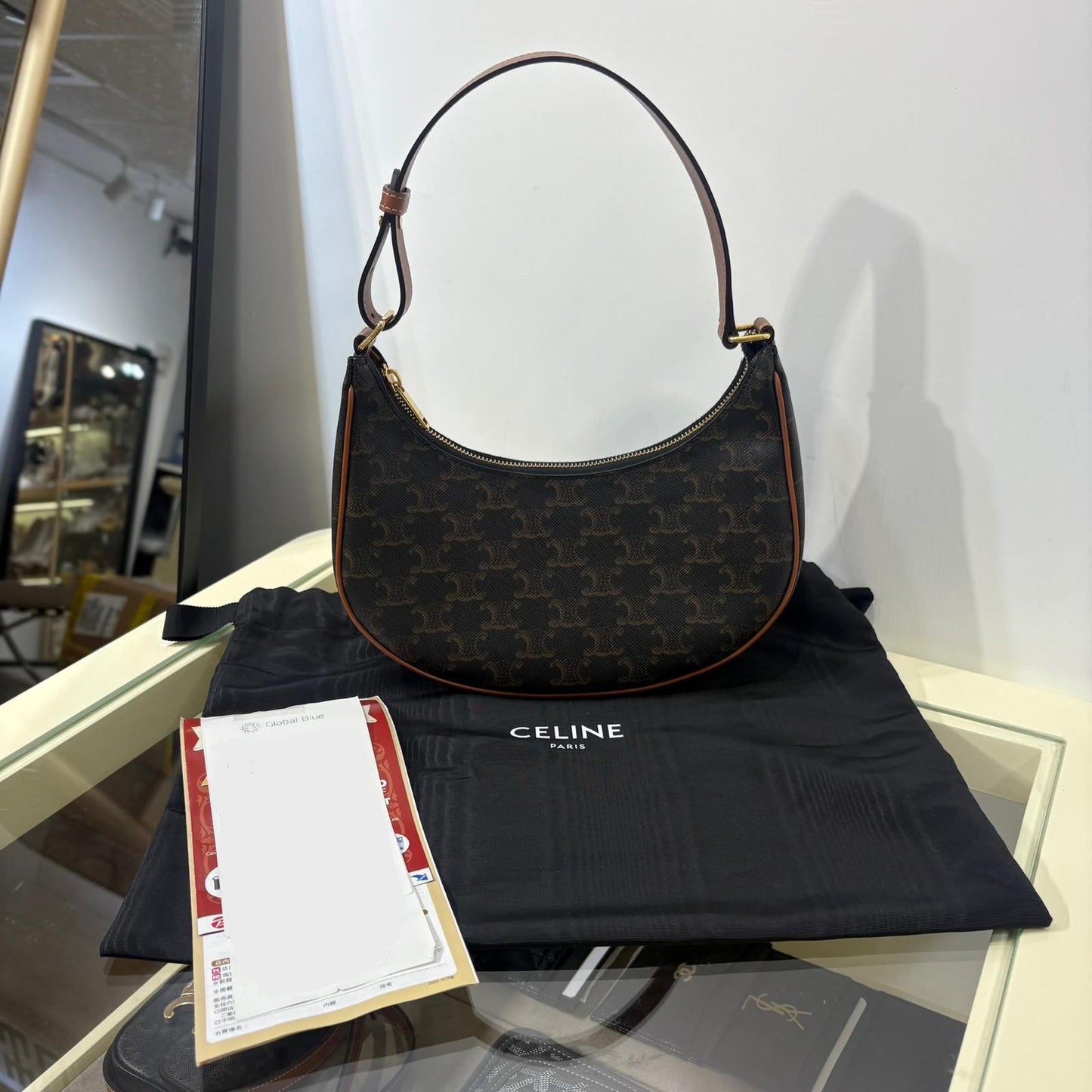 Chanel Ava Canvas Tan (A-)