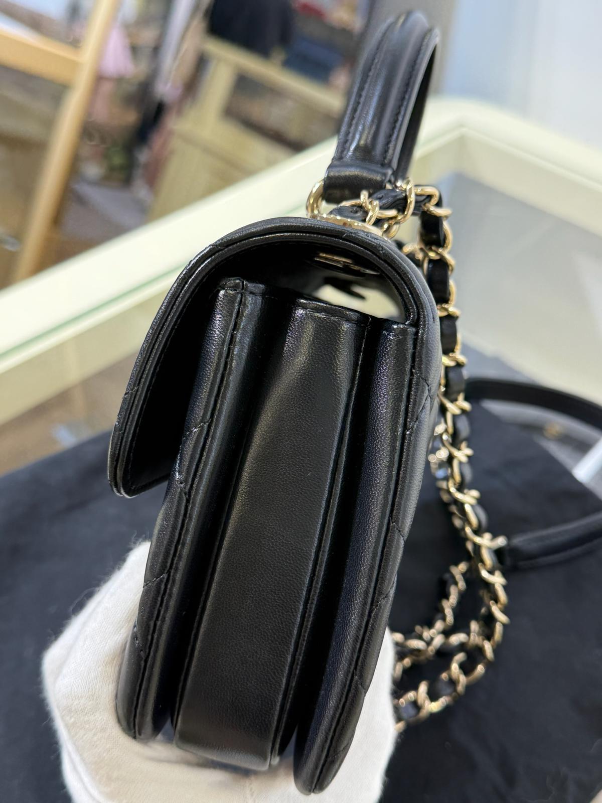 Chanel Mini Flap Bag With Top Handle (S)