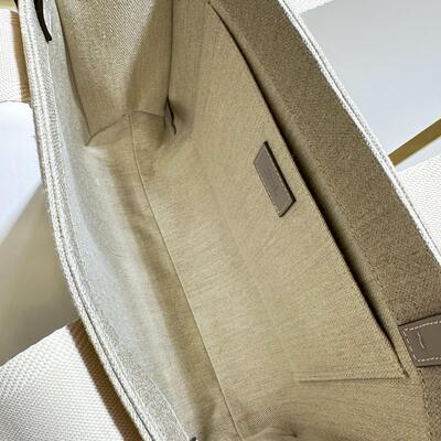 Chloe Medium Woody Tote Musk Grey (Light Lavender)