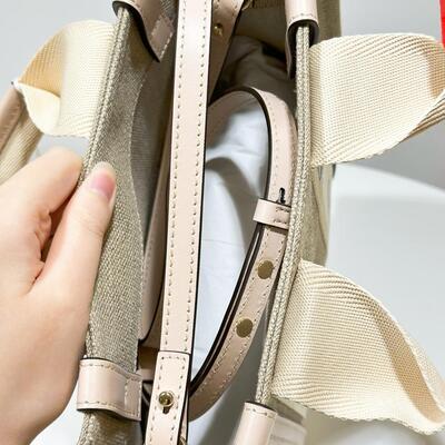 Chloe Small Woody Tote Pink