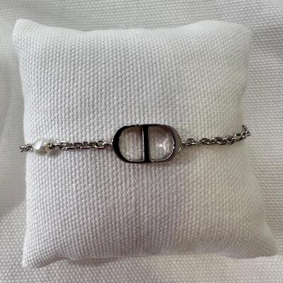 Dior Petit CD Bracelet Silver