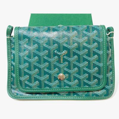 Goyard Plumet Pocket Wallet Green