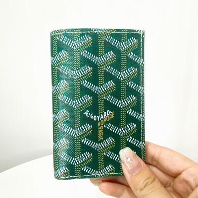 Goyard Saint-Pierre Card Wallet Green