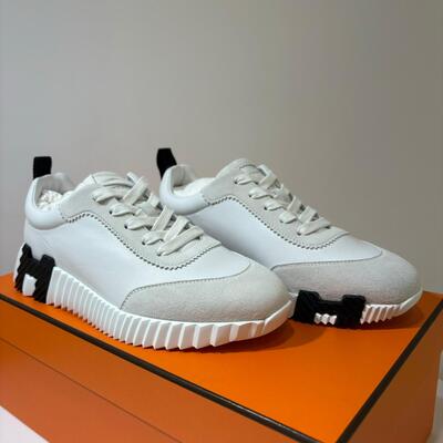 Hermes Bouncing sneaker White Black