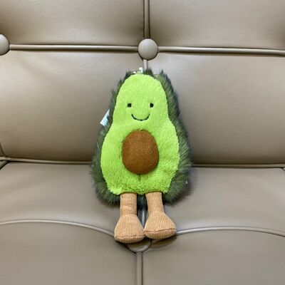 Jellycat Amuseables Avocado Bag Charm 牛油果 鎖匙扣