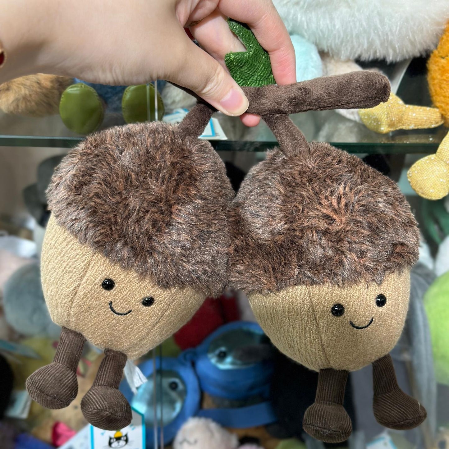 Jellycat Amuseables Ort & Tum Acorns 松果兄弟