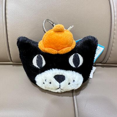 Jellycat Bag Charm 黑貓鎖匙扣