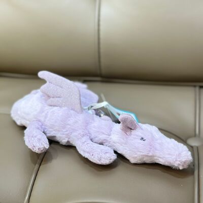 Jellycat Lavender Dragon Bag Charm 龍 鎖匙扣