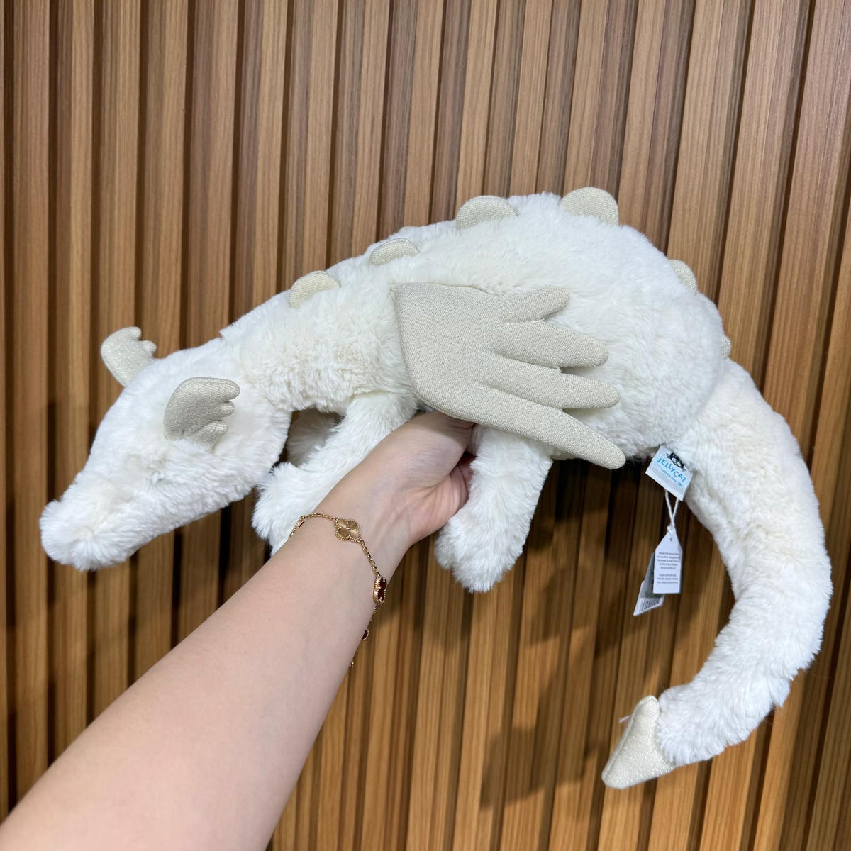 Jellycat Snow Dragon Large 雪龍
