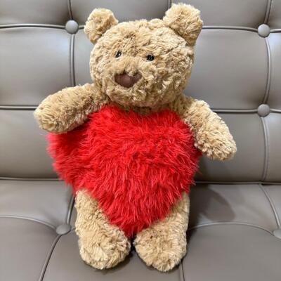 Jellycat Valentine Bartholomew Bear HeartThrob 心 熊