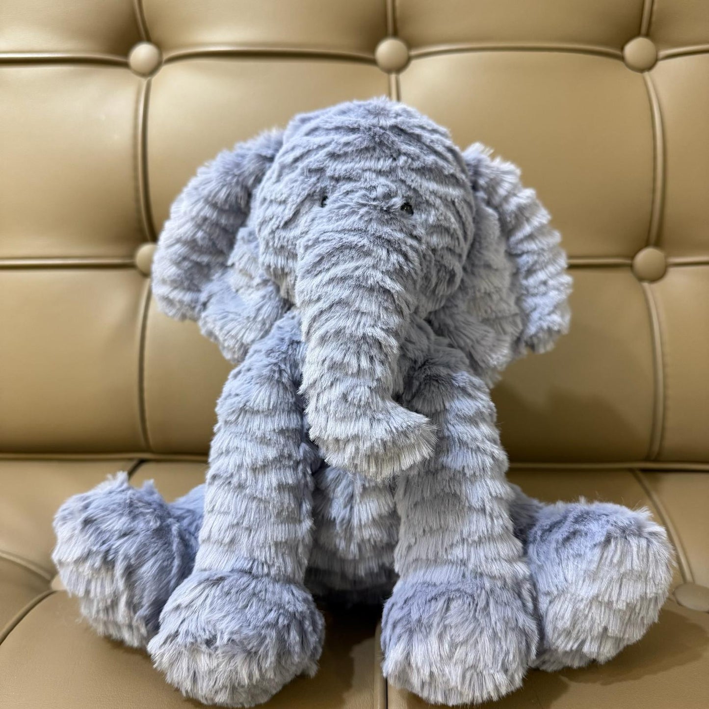 Jellycat Fuddlewuddle Elephant 波浪毛大象