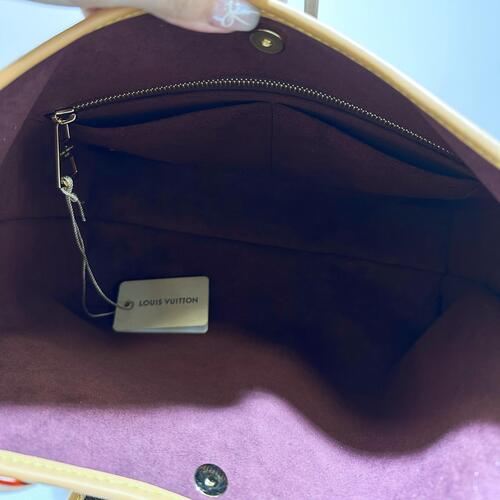 LV CarryAll PM Bag Monogram Canvas Tan