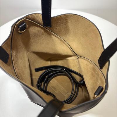 Loewe Mini Puzzle Fold Tote Black