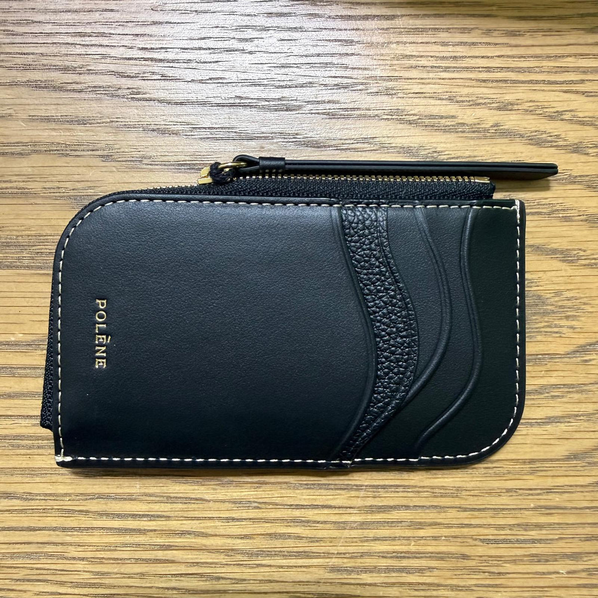 Polene Atla Card Holder Duo Black