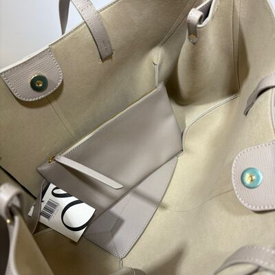 Polene Cyme Grained Taupe