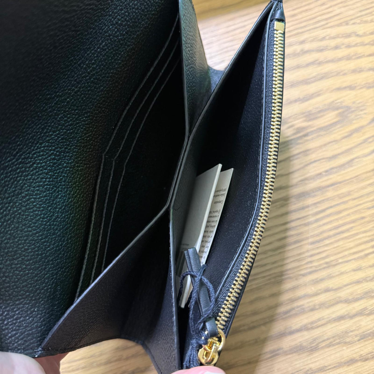Polene Sierra Wallet Duo Black