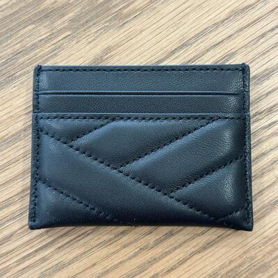 Tory Burch Kira Chevron Cardholder Black