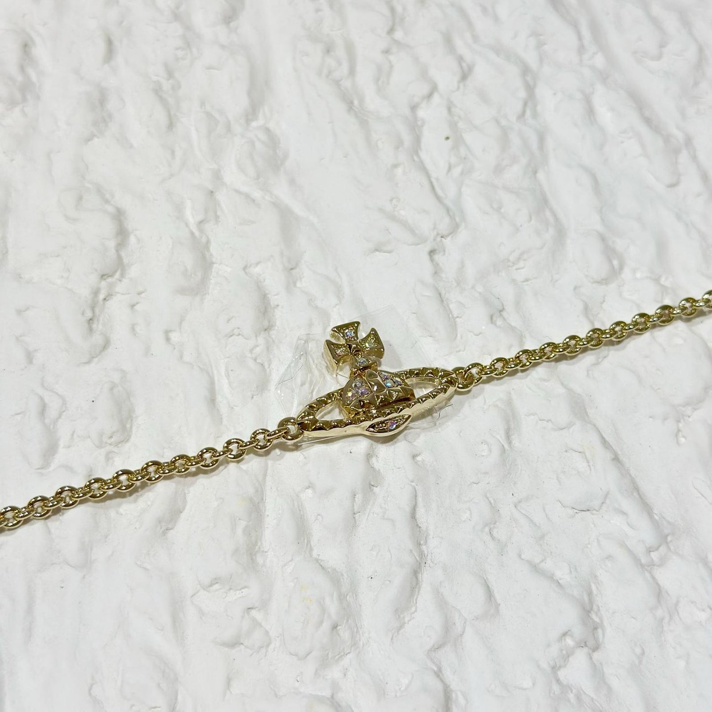 Vivenne Westwood Bas Relief Mayfair Gold Bracelet