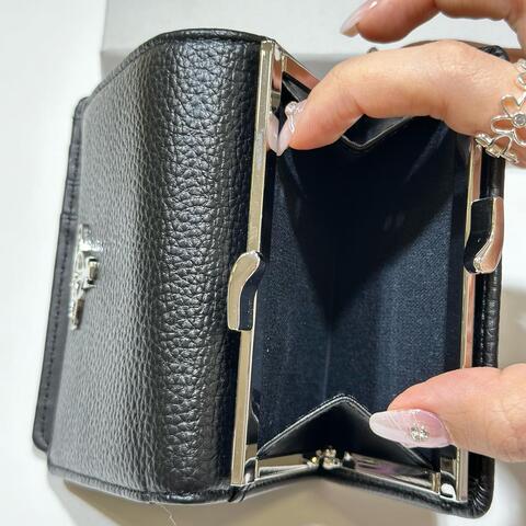 Vivenne Westwood Small Frame Wallet Black