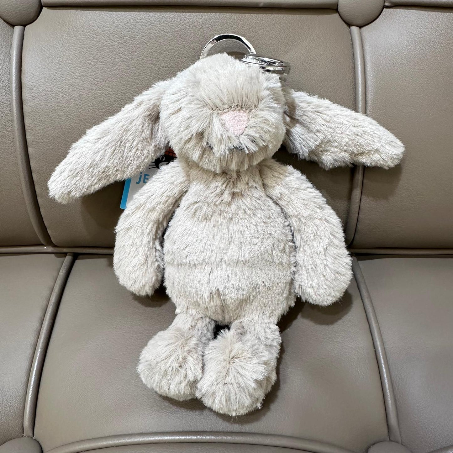 Jellycat Bashful Beige Bunny Bag Charm Large 大 兔 鎖匙扣