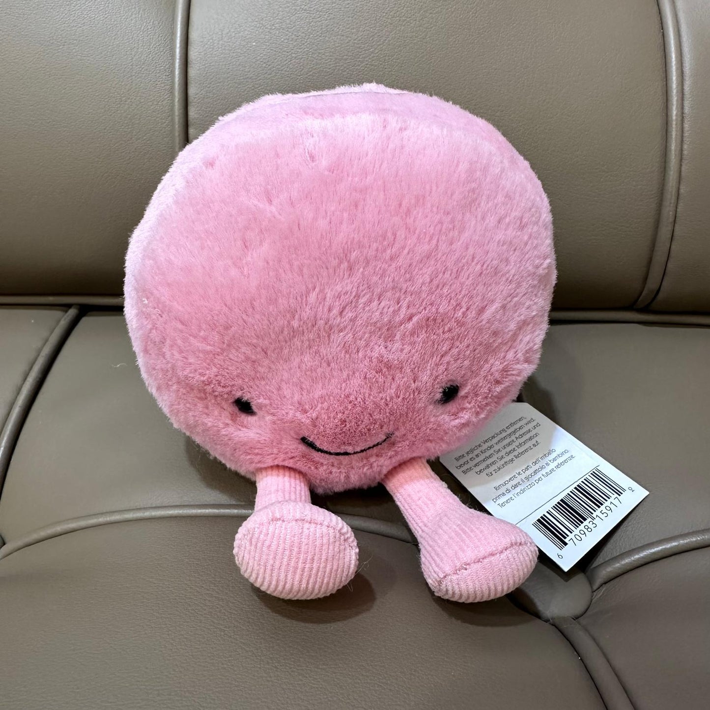 Jellycat Amuseables Mia Macaron 粉紅馬卡龍