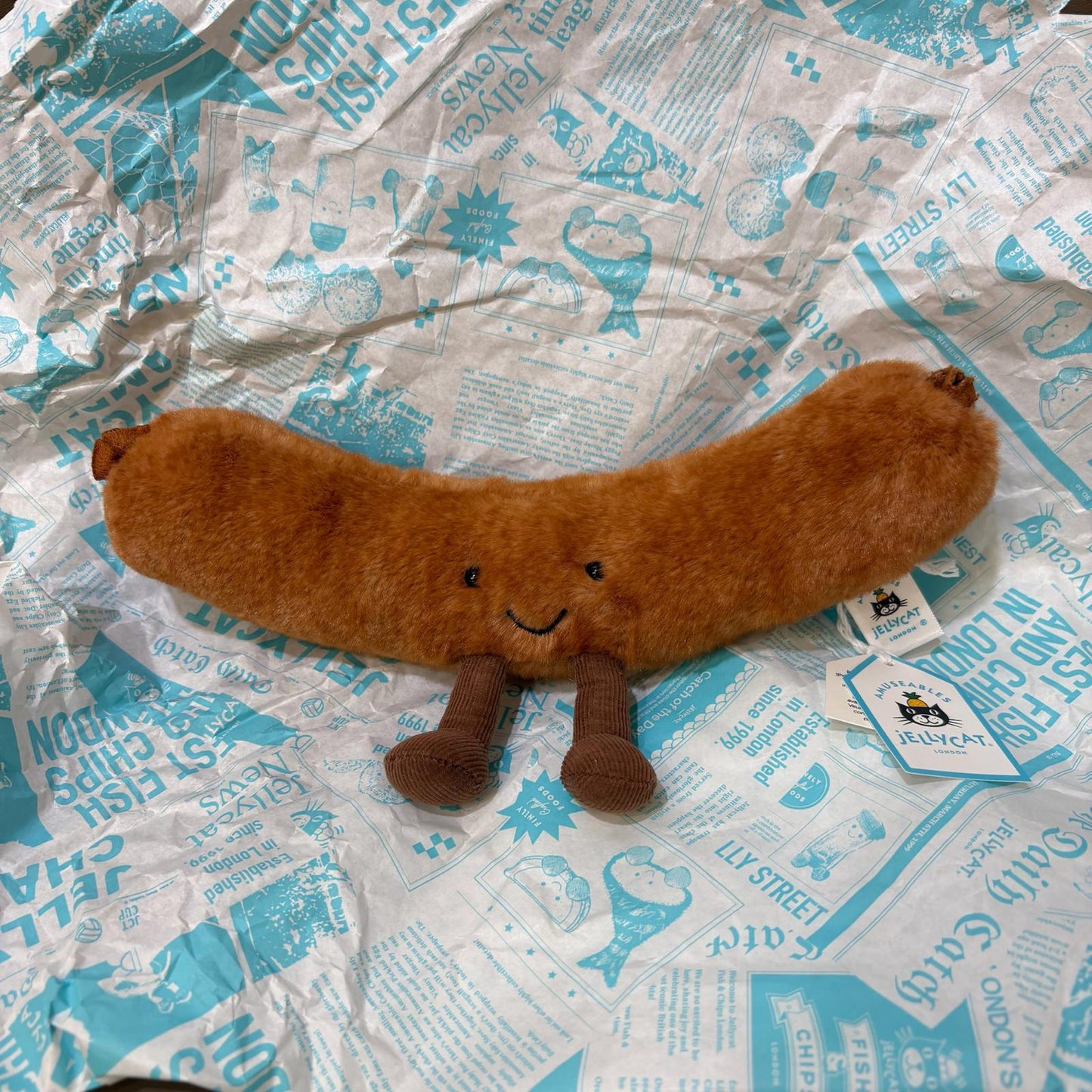 Jellycat Amuseables Sausage 香腸