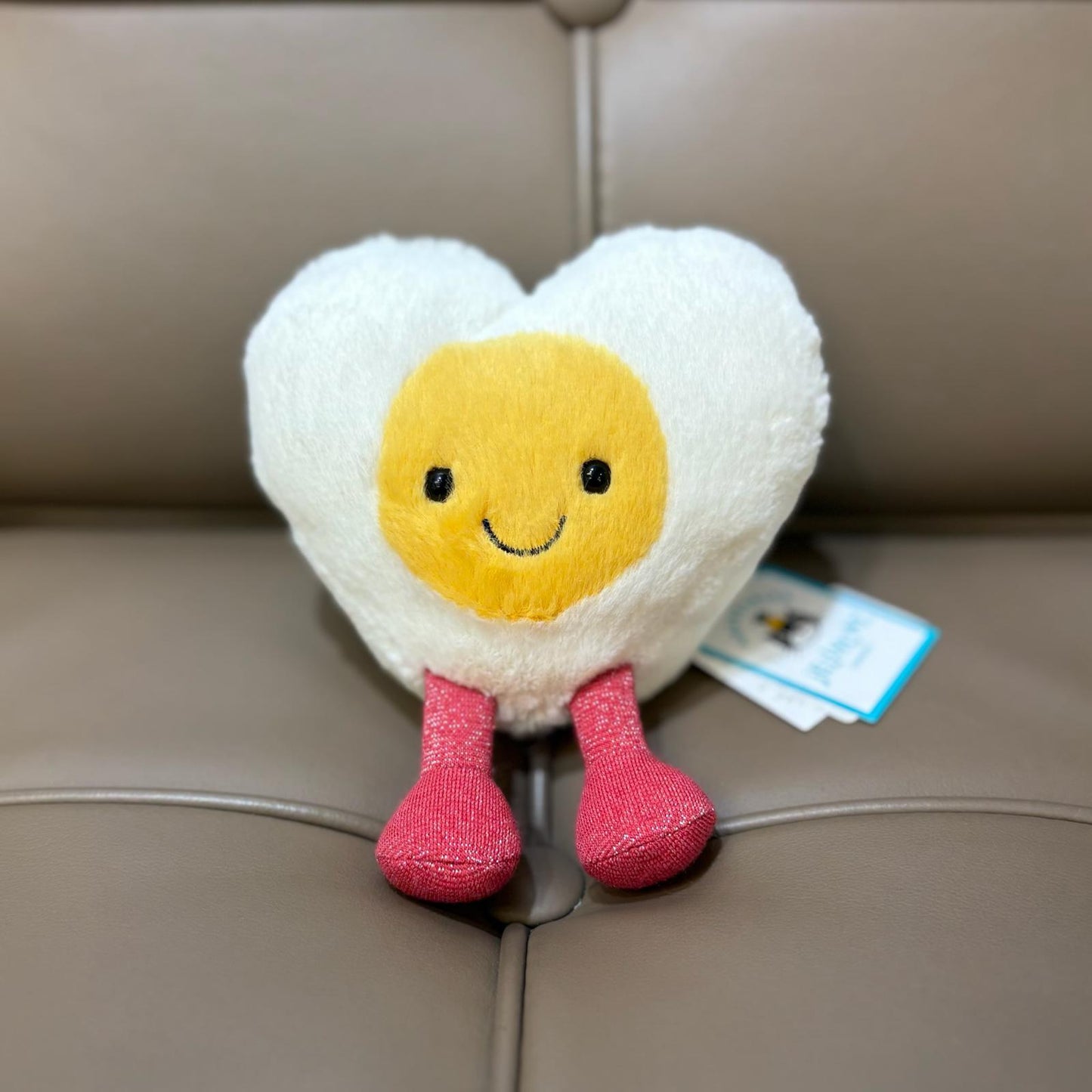 Jellycat Amuseables Heart Boiled Egg 愛心水煮蛋