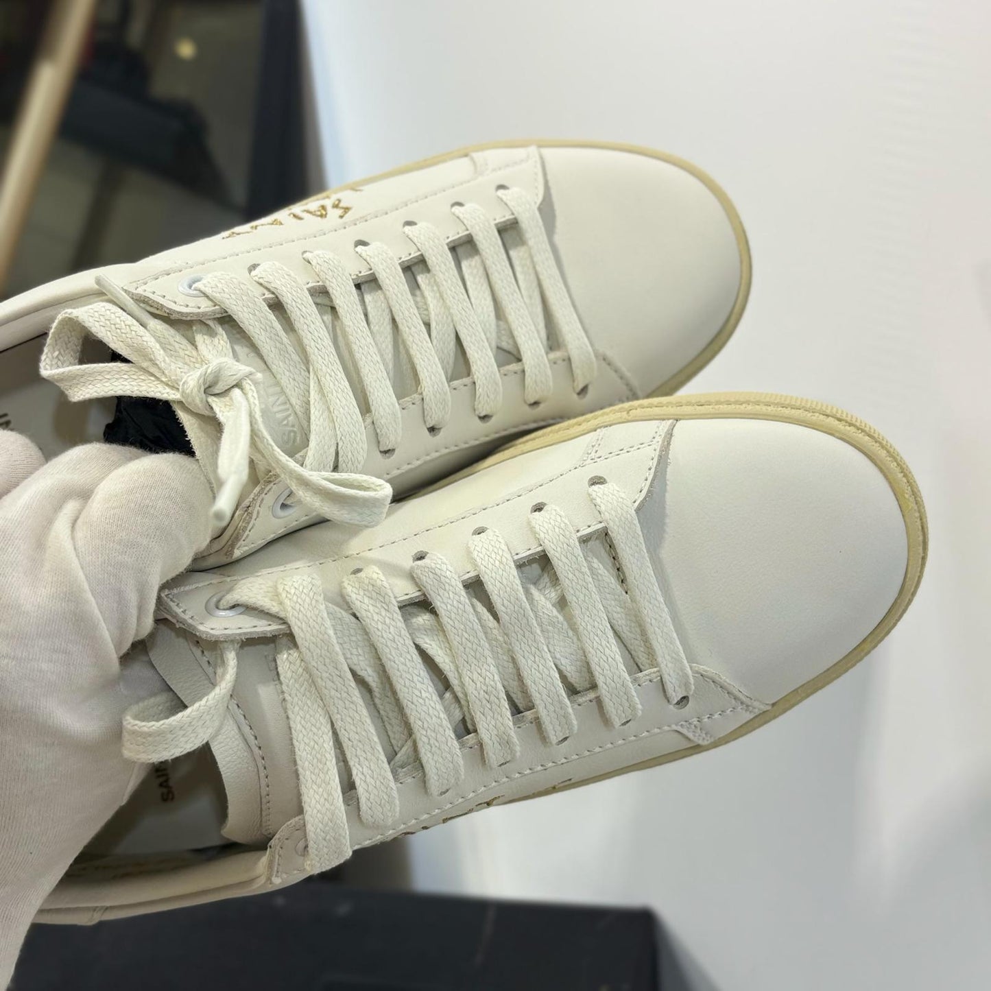 YSL Women's Court Classic Sl/06 Sneakers 38 (Unused)