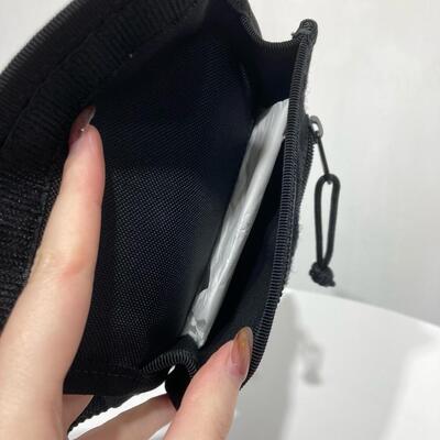 Balenciaga Explorer Pouch Nylon Black Thick Strap