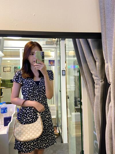 Celine Ava Bag Canvas White
