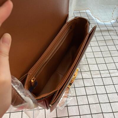 Celine Teen Triomphe Canvas Tan