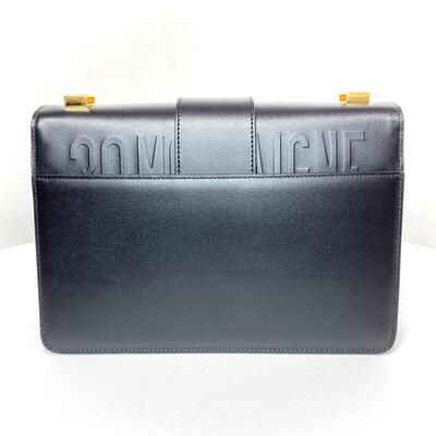 Dior 30 Montaigne Small Bag Black