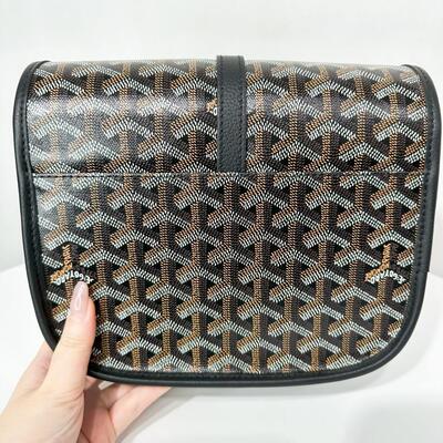 Goyard Belvedere PM Bag Black Black