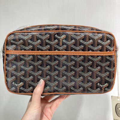Goyard Cap-Vert PM Bag Black Tan