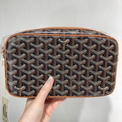 Goyard Cap-Vert PM Bag Black Tan