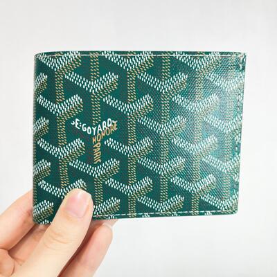 Goyard Mens Victoire Wallet Green