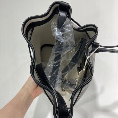 Goyard Petit Flot Bucket Bag Black Black