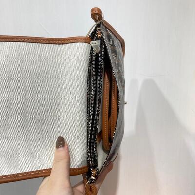 Goyard Plumet Pocket Wallet Black Tan