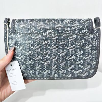 Goyard Plumet Pocket Wallet Grey