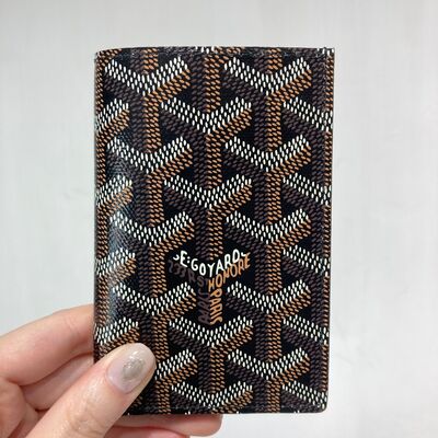 Goyard Saint-Pierre Card Wallet Black Black