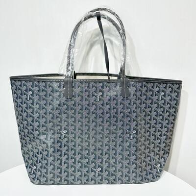 Goyard St Louis PM Tote Bag Grey