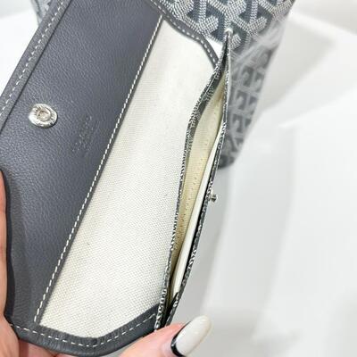 Goyard St Louis PM Tote Bag Grey