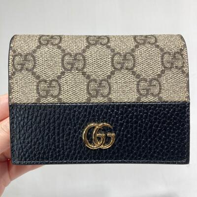 Gucci GG Marmont Canvas Wallet Black