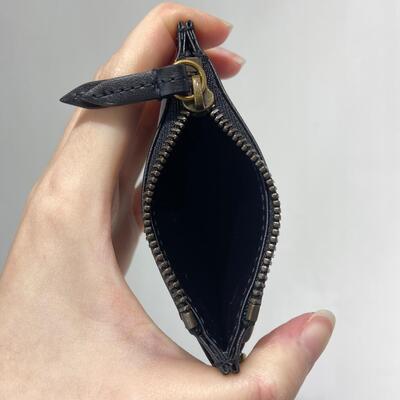 Gucci GG Marmont keychain wallet Black