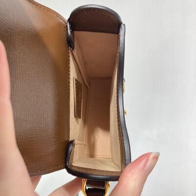 Gucci Horsebit 1955 Mini Bag Brown