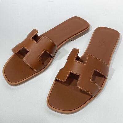 Hermes Oran Sandal Gold