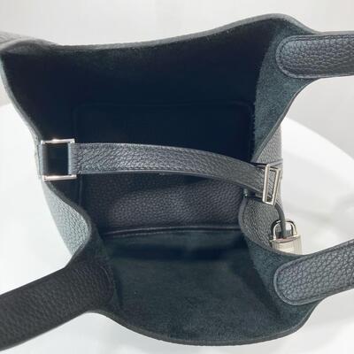 Hermes Picotin 18 Black Silver - Clemence, Stamp U
