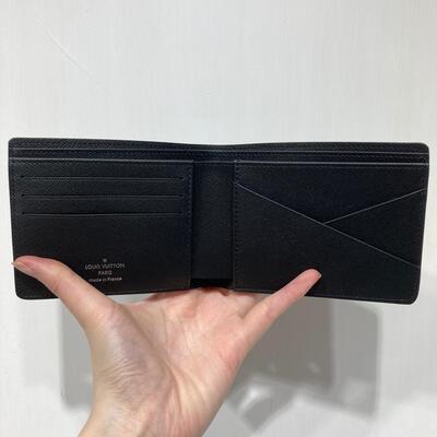 LV Multiple Wallet Monogram Canvas Black