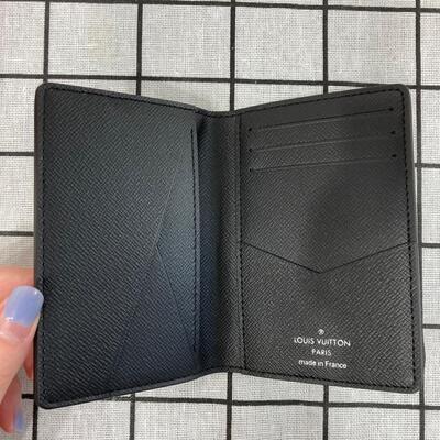 LV Pocket Organiser Damier Black